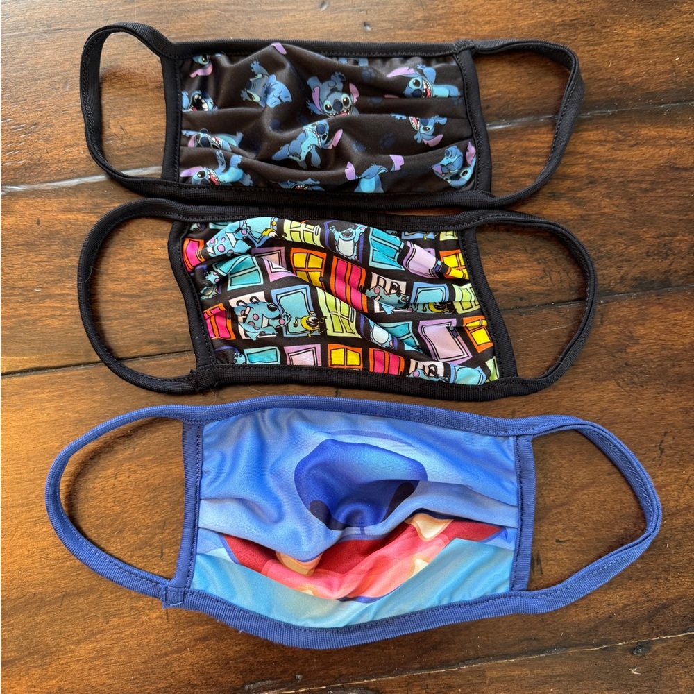 Disney & Pixar Blue and Black Cloth Face Mask